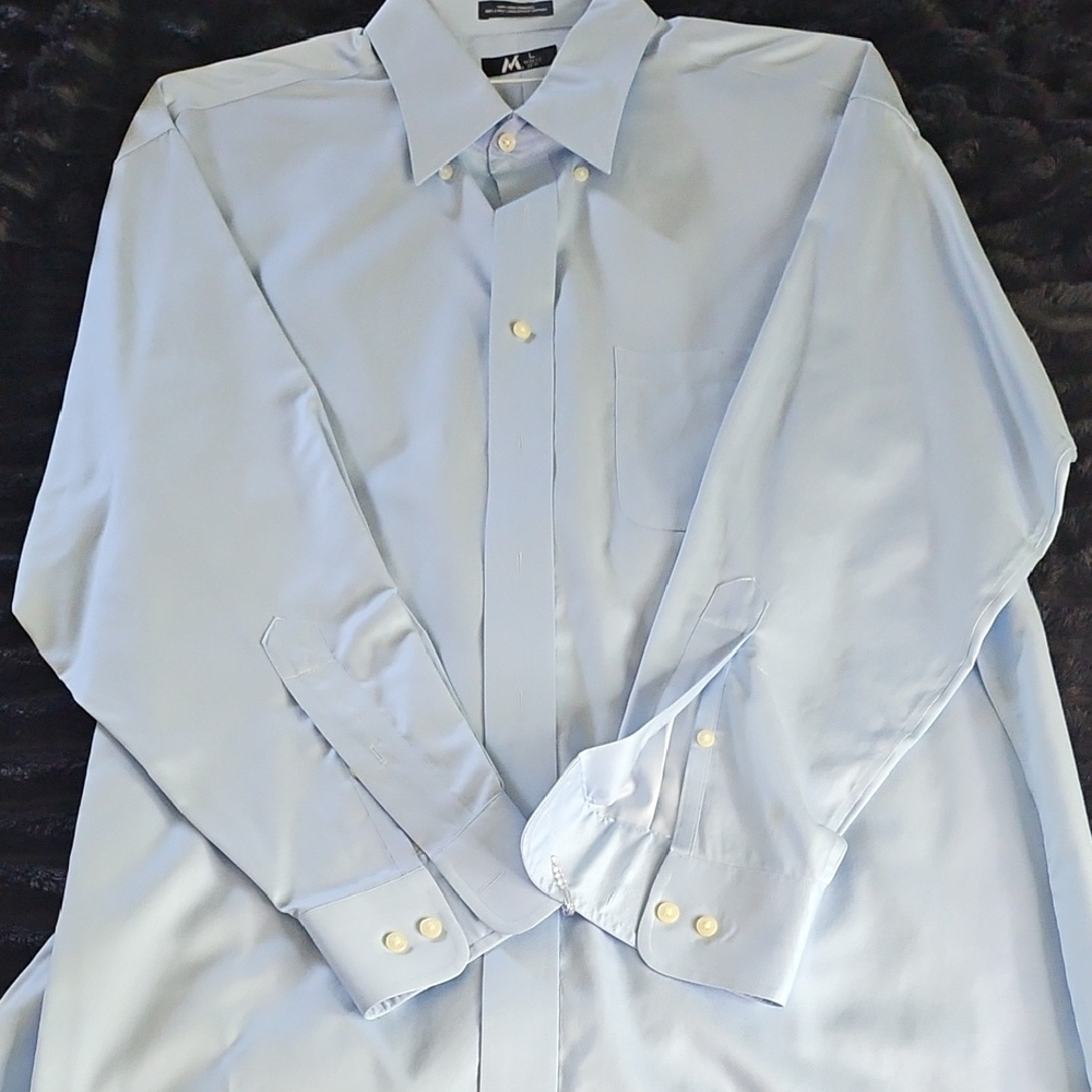Light Blue Men's Dress Shirt